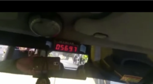 taxi meter in medellin